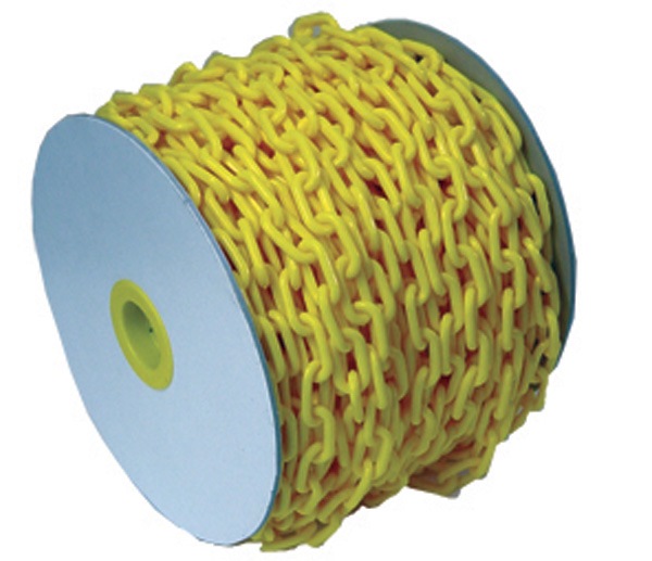 PLASTIC CHAIN YELLOW 6MM*40M Ropes & Chains Horme