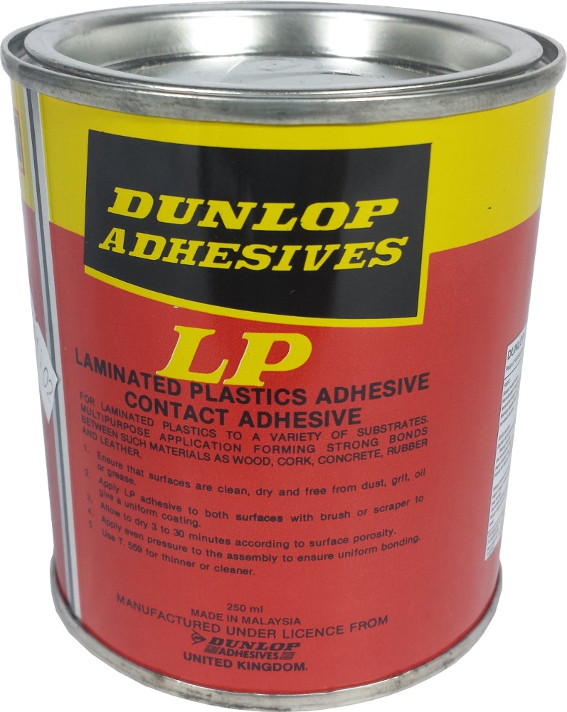 DUNLOP ADHESIVE GLUE (LP) - 250ML | Adhesives & Glues | Horme Singapore