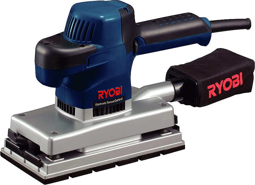 ryobi orbit sander 200w s1200e corded polishers sanders 1 2 sheet sander