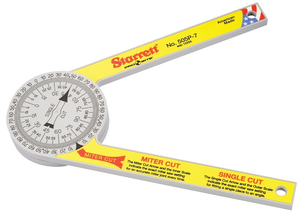 tool protractor test & STARRETT  PRO PROTRACTOR Layout  505P7 Measuring SITE