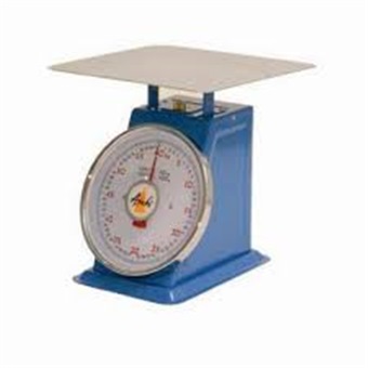 weighing scale with square