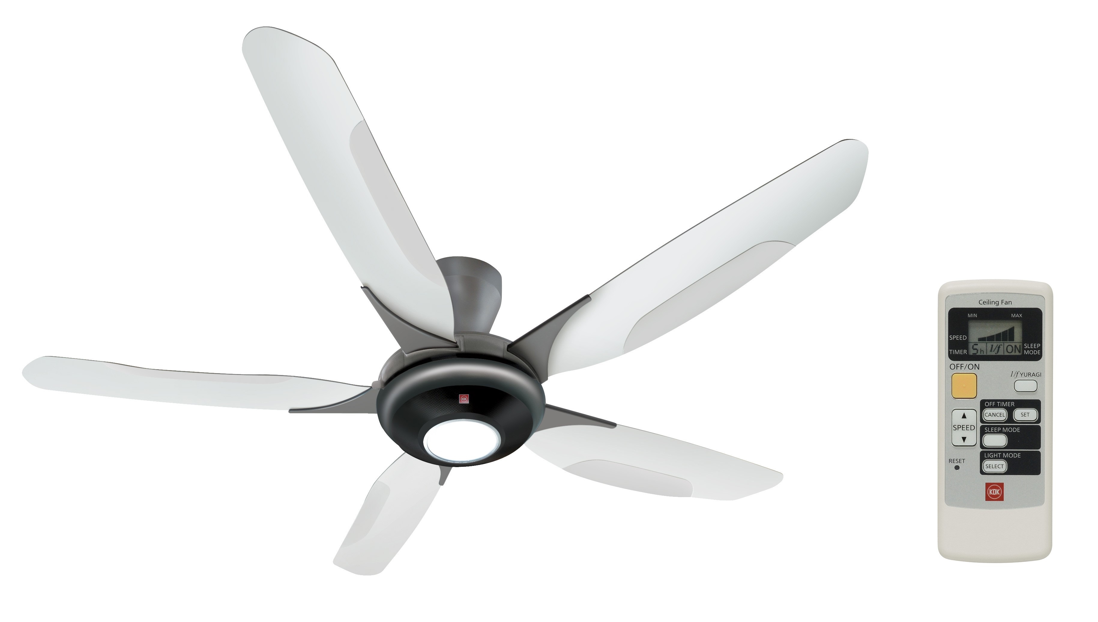 KDK CEILING FAN LED LAMP 150CM WITH 5 BLADES WITH REMOTE R60VW | Fans ... KDK CEILING FAN LED LAMP 150CM WITH 5 BLADES WITH REMOTE R60VW | Fans ...