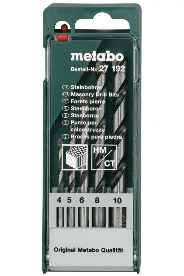 1 2 Cordless Impact >> METABO 5-PC MASONRY DRILL BIT SET 627192 | Hand Tool Sets ... 1 2 Cordless Impact >> METABO 5-PC MASONRY DRILL BIT SET 627192 | Hand Tool Sets ...