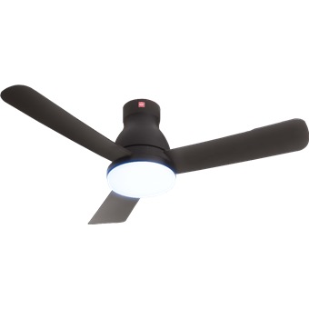 Kdk 3 Blade Ceiling Fan 120cm Led Lamp With Remote Control U48fp