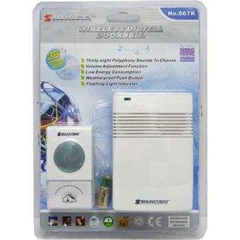 Soundtech Digital Wireless Doorbell 067k Door Bell Door Chime