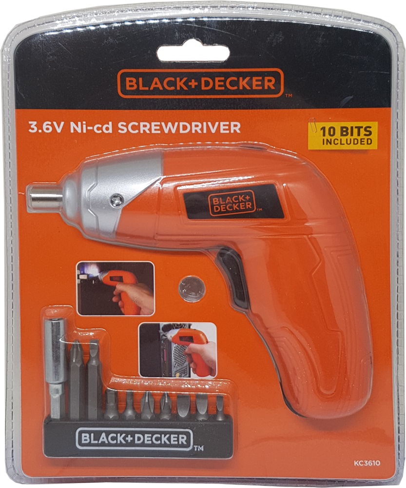 black and decker 3 6v ni cd screwdriver kc3610 cordless drills impact drivers wrenches black and decker 3 6v ni cd screwdriver kc3610 cordless drills impact drivers wrenches