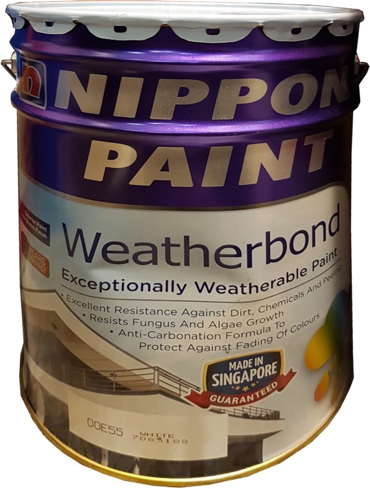  NIPPON PAINT WEATHERBOND  20L 1195 COLOURS Exterior 