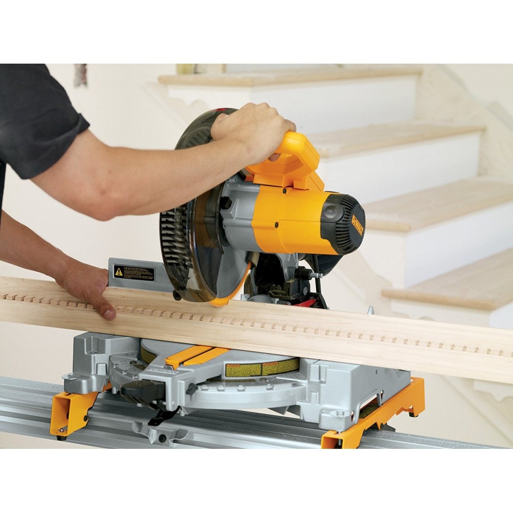 cut 5 saw miter method 4600RPM DW714 MITRE DEWALT HEAVY 1650W DUTY SAW 254MM B1