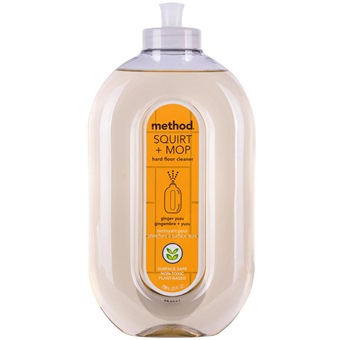 Method Squirt Mop Hard Floor Cleaner Ginger Yuzu 739ml