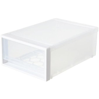 Houze Clear S Single Tier Drawer Gen 3 L22 6 W31 0 H12 5cm