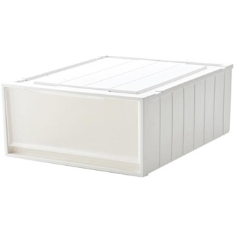 Houze Clear M Single Tier Drawer Gen 1 24l L39 5 W49 0 H19 0cm