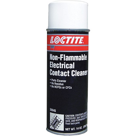 LOCTITE NON-FLAMMABLE ELECTRONIC CONTACT CLEANER 396G | Cleaning