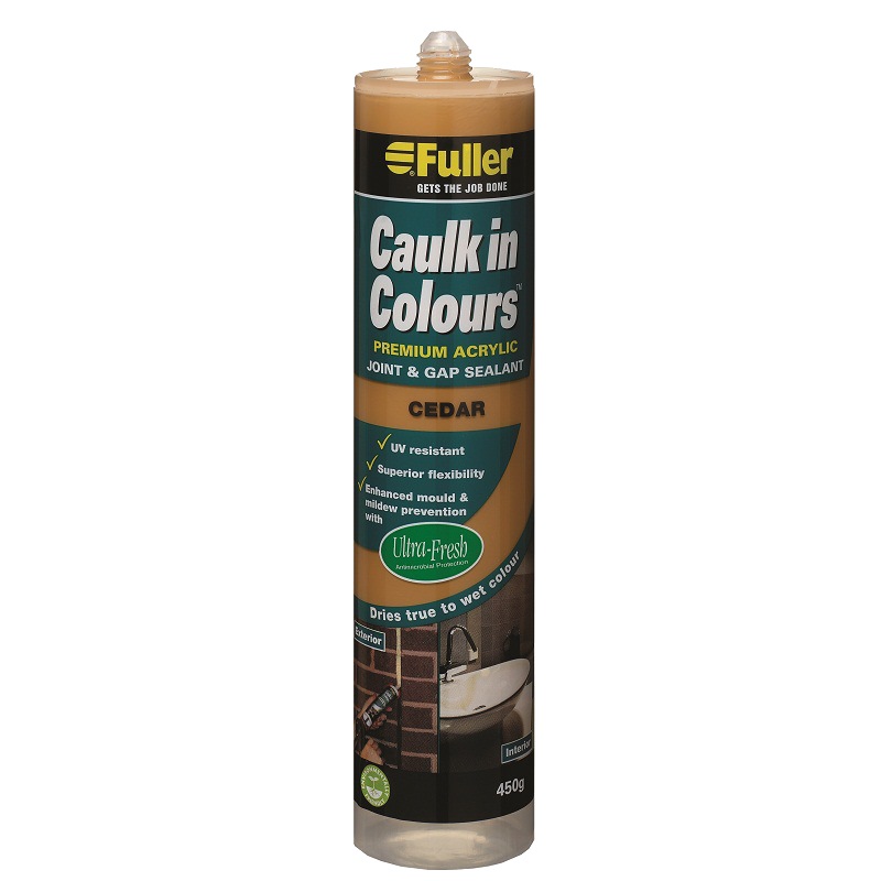 Selleys Coloured Caulk Colour Chart