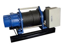 KIO ELECTIC WINCH W/BASE 2000KG 415V,14*100M ROPE, GG2000