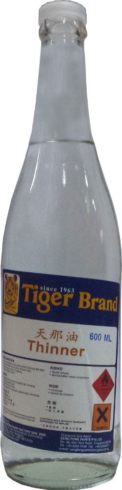 TIGER THINNER (BOTTLE) | Paint Thinners, Solvents & Cleaners | Horme
