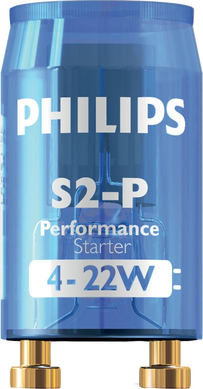 Light Bulb Ballast Starter Philips S2 Electronic Fluorescent Lamp Tube Pack of 5