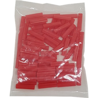 PVC WALL PLUG 1 X 6MM NO 10 RED 80 PCS PACK 