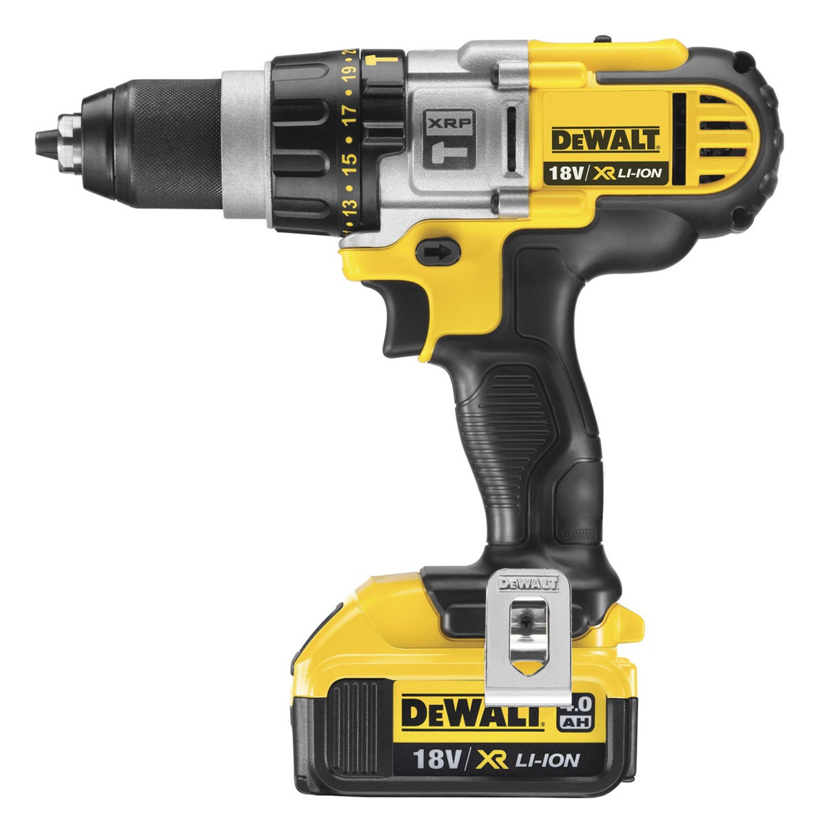 DEWALT XRP XR LI-ON HAMMER DRILL DRIVER 18V 4.0AH DCD985M2 | Cordless