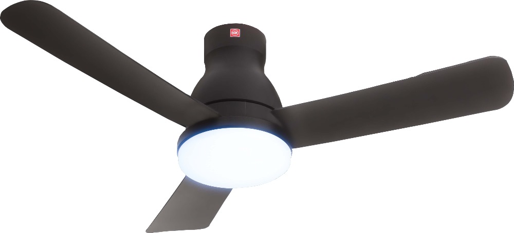 Kdk 3 Blade Ceiling Fan 120cm Led Lamp With Remote Control U48fp