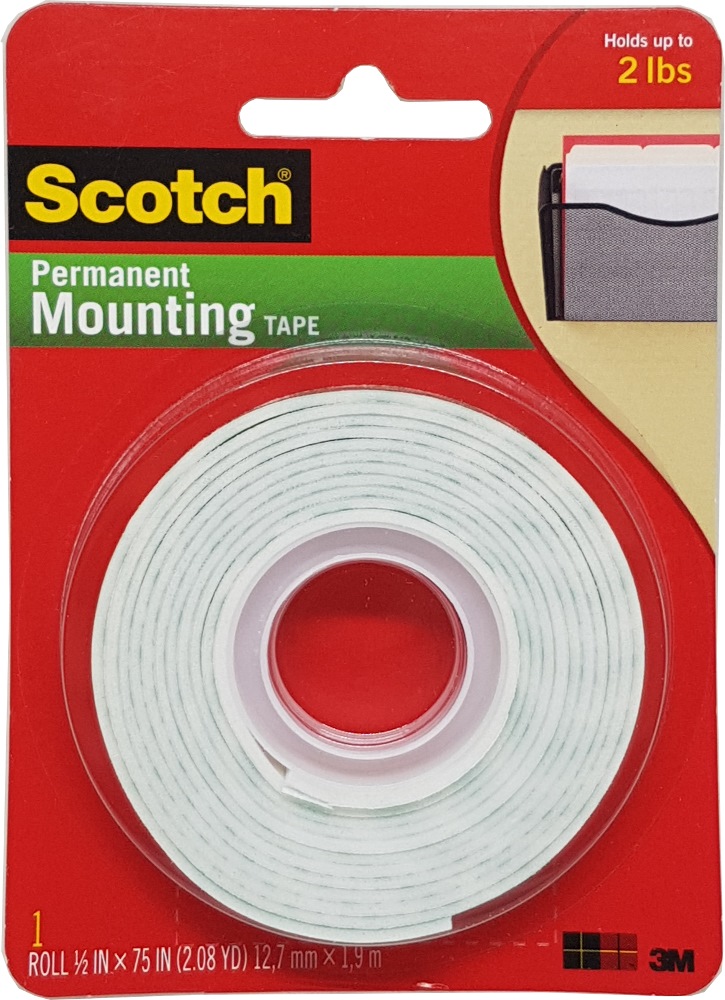 3m scotch double sided adhesive mounting tape