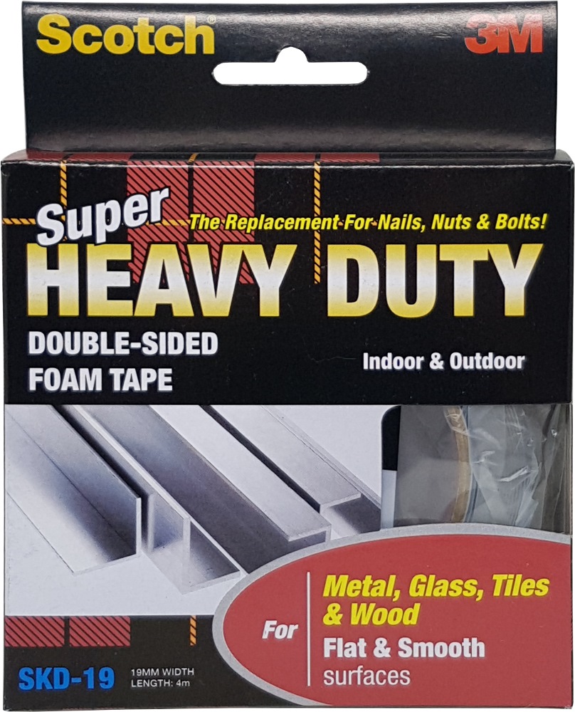 heavy duty double sided tape for glass
