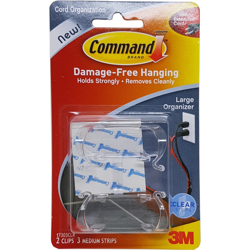 3m command clip organizers