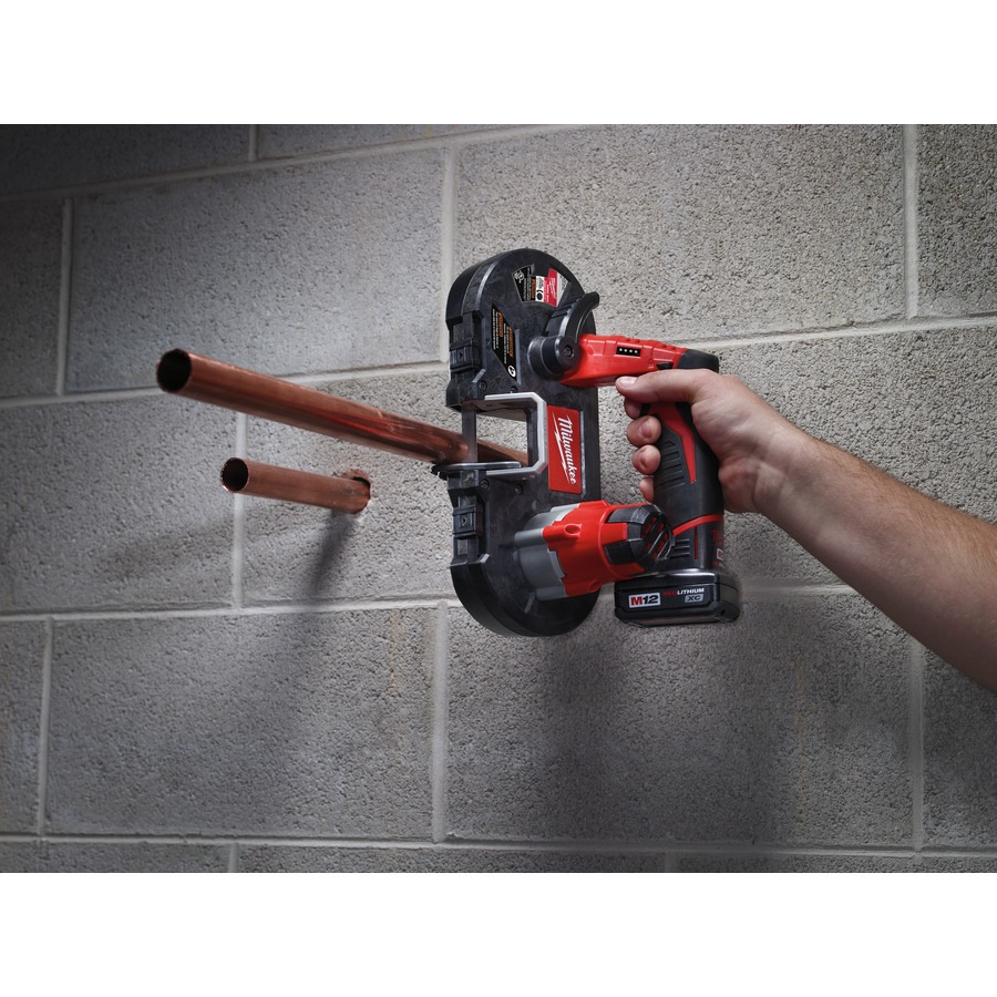 MILWAUKEE 12V LI-ION BANDSAW SAW, M12BS-0 (BARE UNIT) | Bare Units