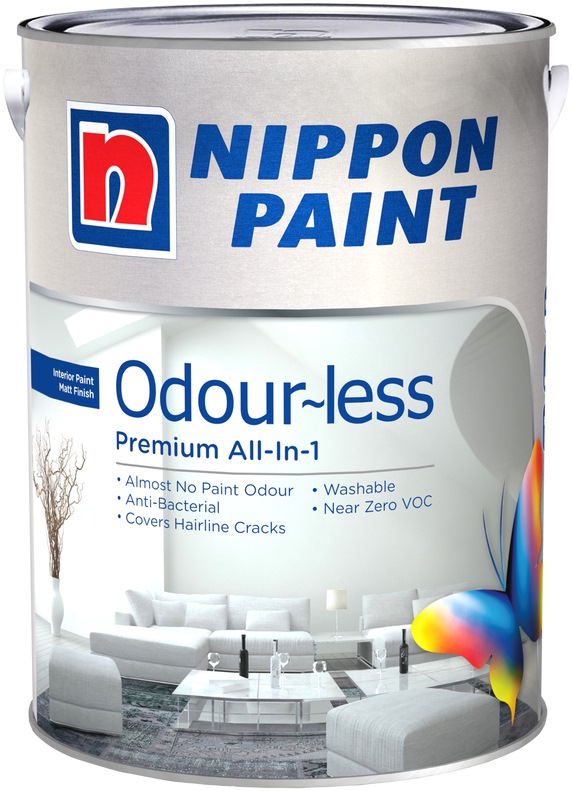  NIPPON  PAINT  ODOURLESS ALL IN ONE ALL IN 1 1L 1488 
