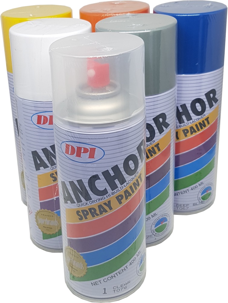 Anchor Spray Paint Color Chart