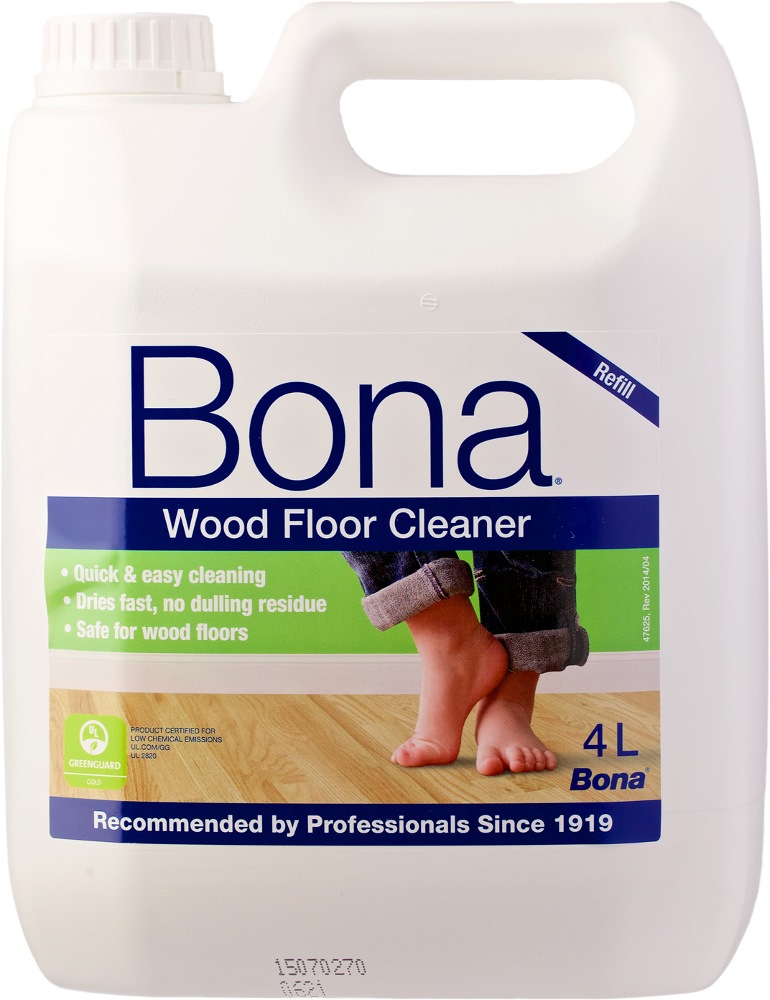 Bona Wood Floor Cleaner Refill 4l Wm740119011 Cleaning Supplies