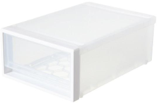 Houze Clear S Single Tier Drawer Gen 3 L22 6 W31 0 H12 5cm