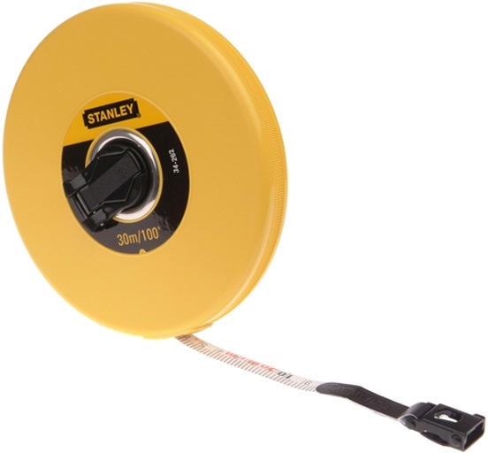 stanley 密闭式玻璃纤维卷尺 | 测量与布局工具 | 家具装修,必找华美!