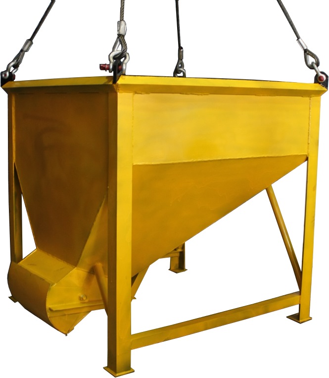 侧卸载混凝土吊罐 - 经 mom 测试 及起重装置sucb